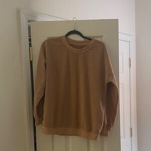 Tan Crewneck Sweatshirt